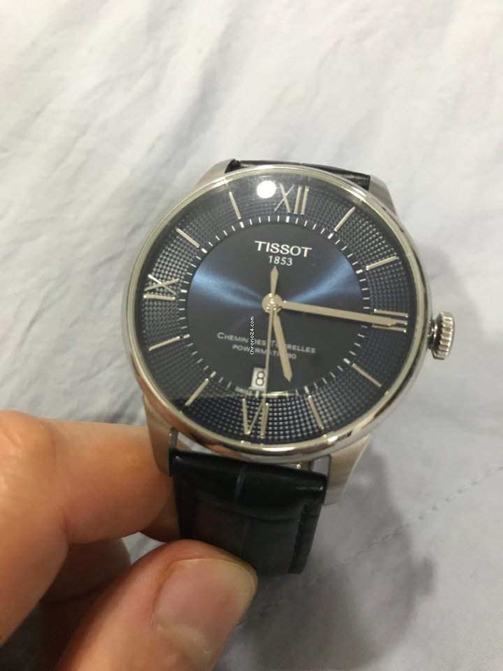 Tissot Chemin de Tourelles Mens watch Unisex Automatic Steel T099.407.16.048.00 Replica 8