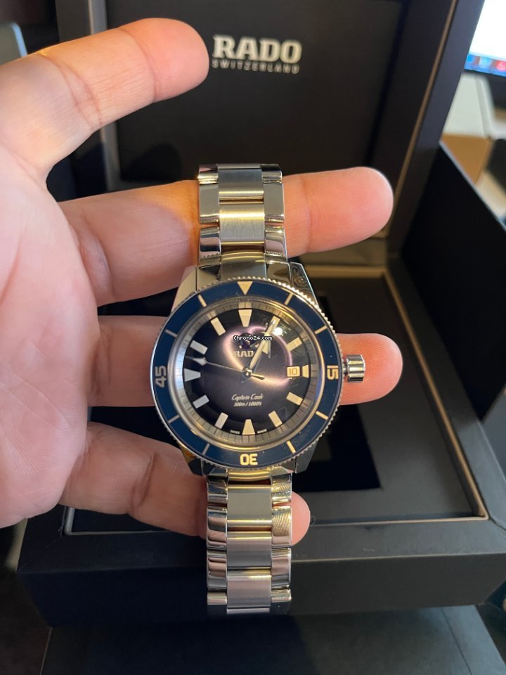 Rado HyperChrome Captain Cook Mens watch Unisex Automatic Steel R32105203 Replica 8