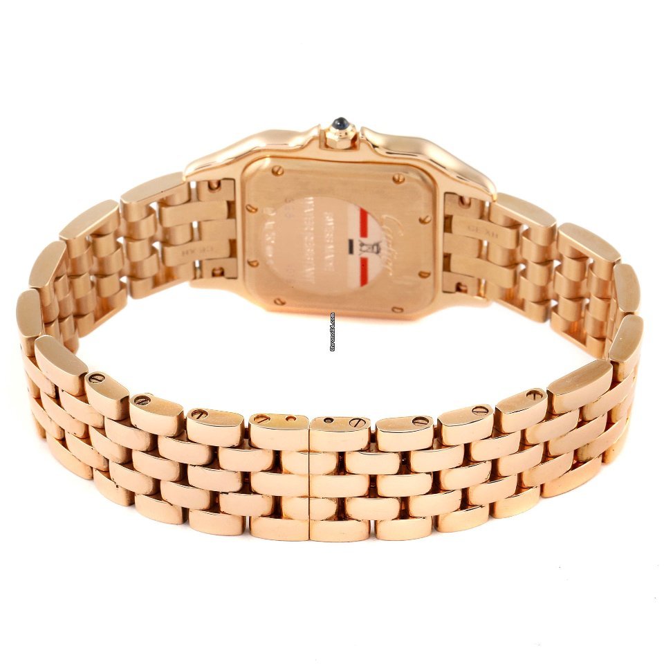 Cartier Panthere Womens watch Quartz Rose gold WGPN0007 Replica 8