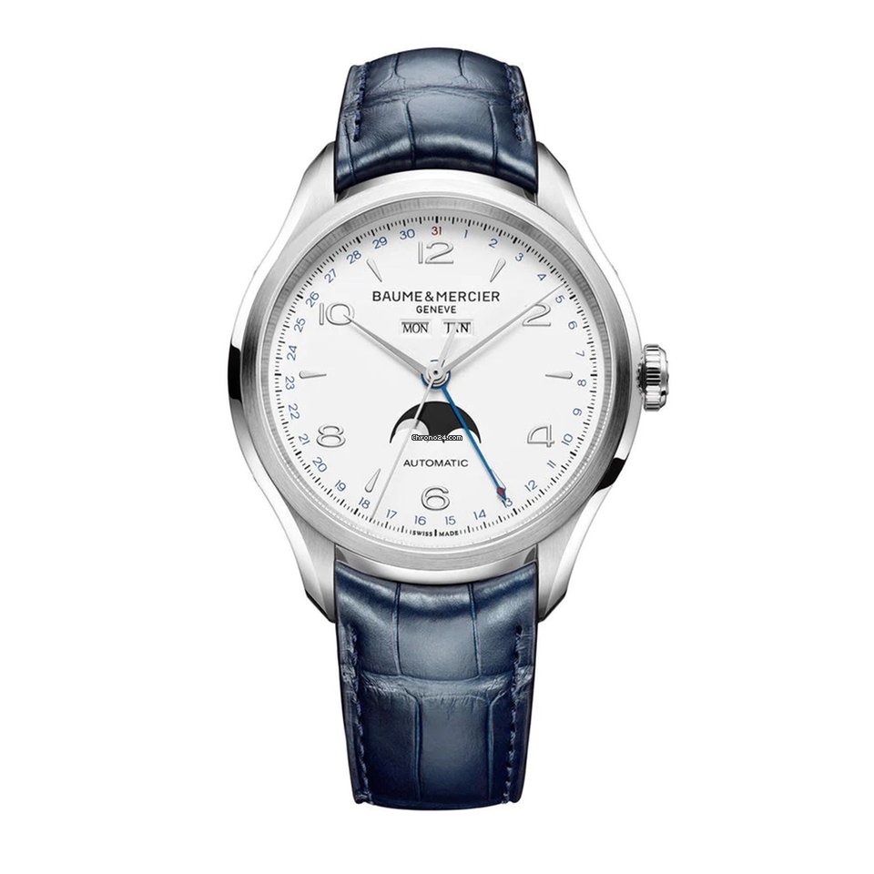 Baume & Mercier Clifton Mens watch Unisex Automatic Steel M0A10450 Replica 8