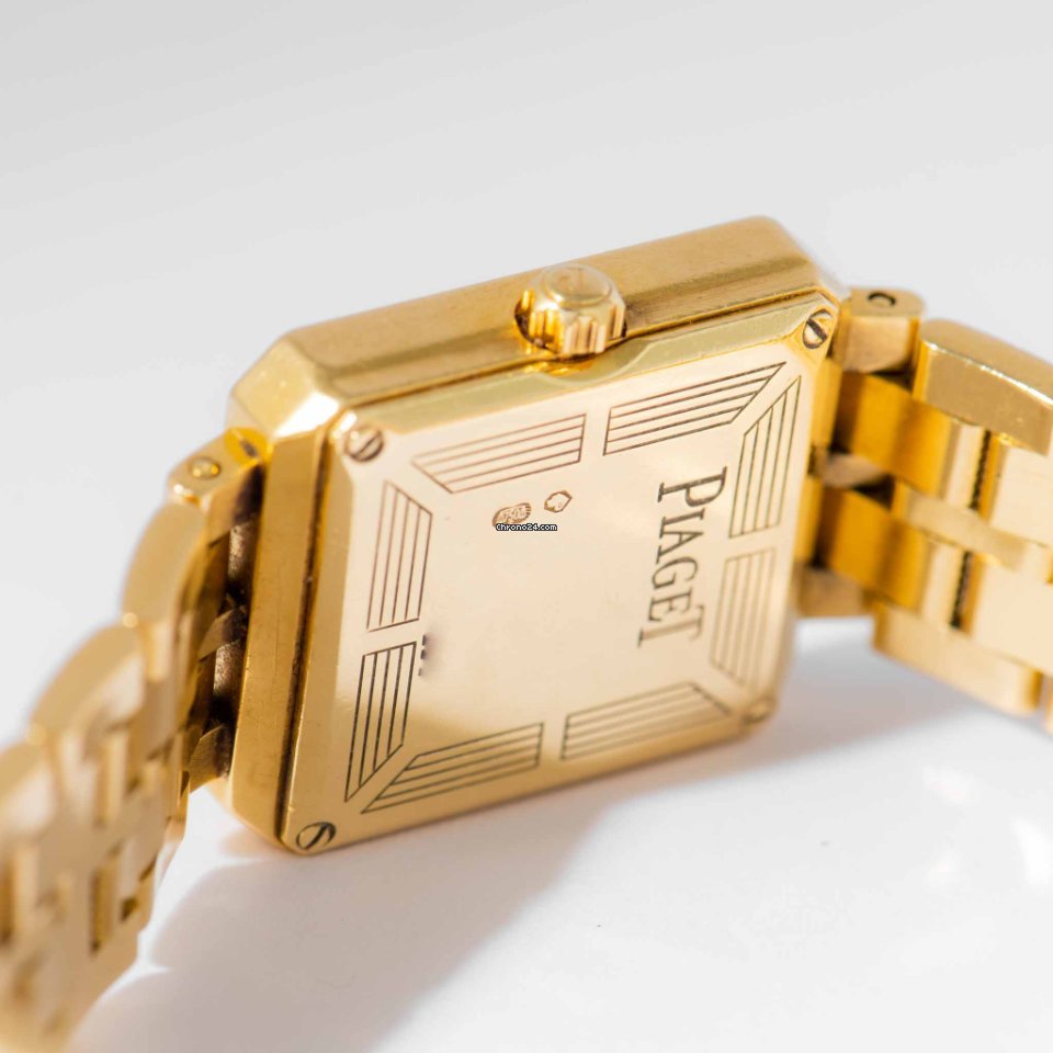 IMG_9081 Piaget Protocole Womens watch Quartz Yellow gold Piaget 5355 Replica 8