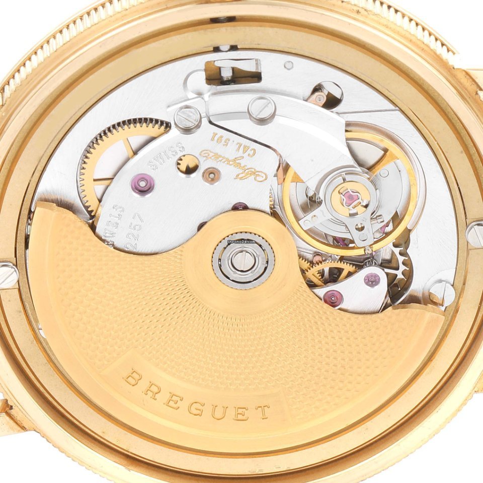 Breguet Classique Mens watch Unisex Automatic Yellow gold 3910 Replica 8