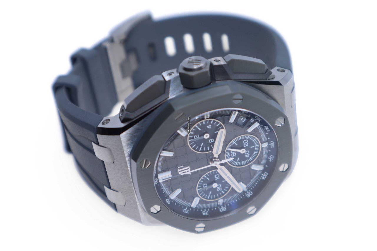 IMG_9081 Audemars Piguet Royal Oak Offshore Mens watch Unisex Automatic Titanium 26420IO.OO.A009CA.01 Replica 8