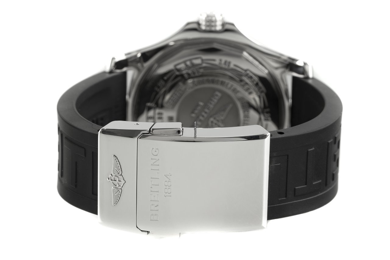 IMG_9081 Breitling Avenger II GMT Mens watch Unisex Automatic Steel A32390 Replica 8