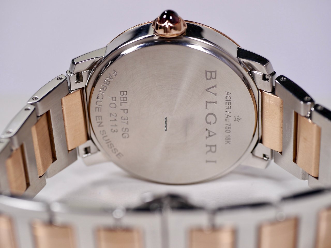 Bulgari Bulgari Womens watch Automatic Gold Steel BBL37WSPG 12 Replica 8