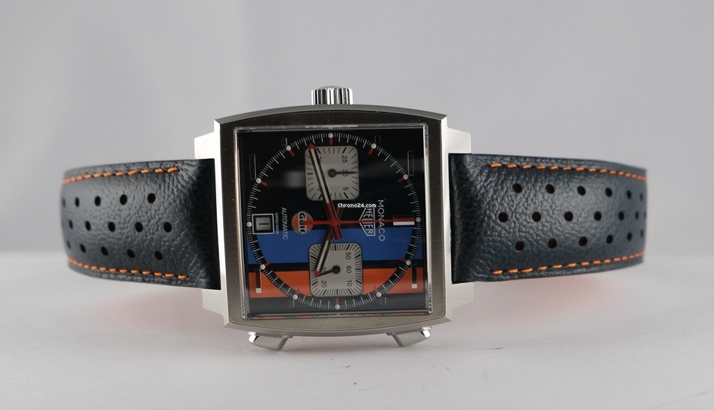 IMG_9081 TAG Heuer Monaco Mens watch Unisex Automatic Steel CAW 211R Replica 8