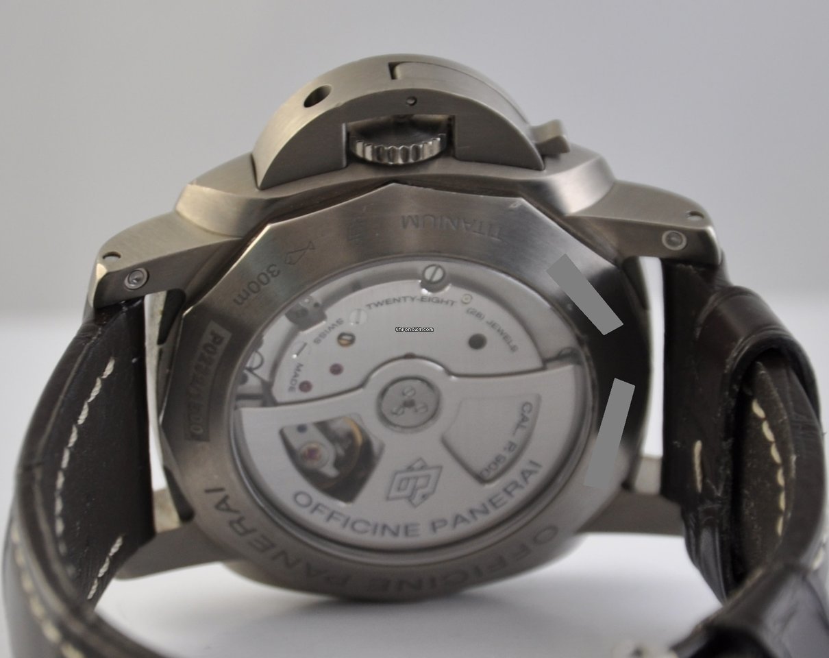 IMG_9081 Panerai Luminor Marina 1950 3 Days Automatic Mens watch Unisex Automatic Titanium PAM 00351 Replica 8