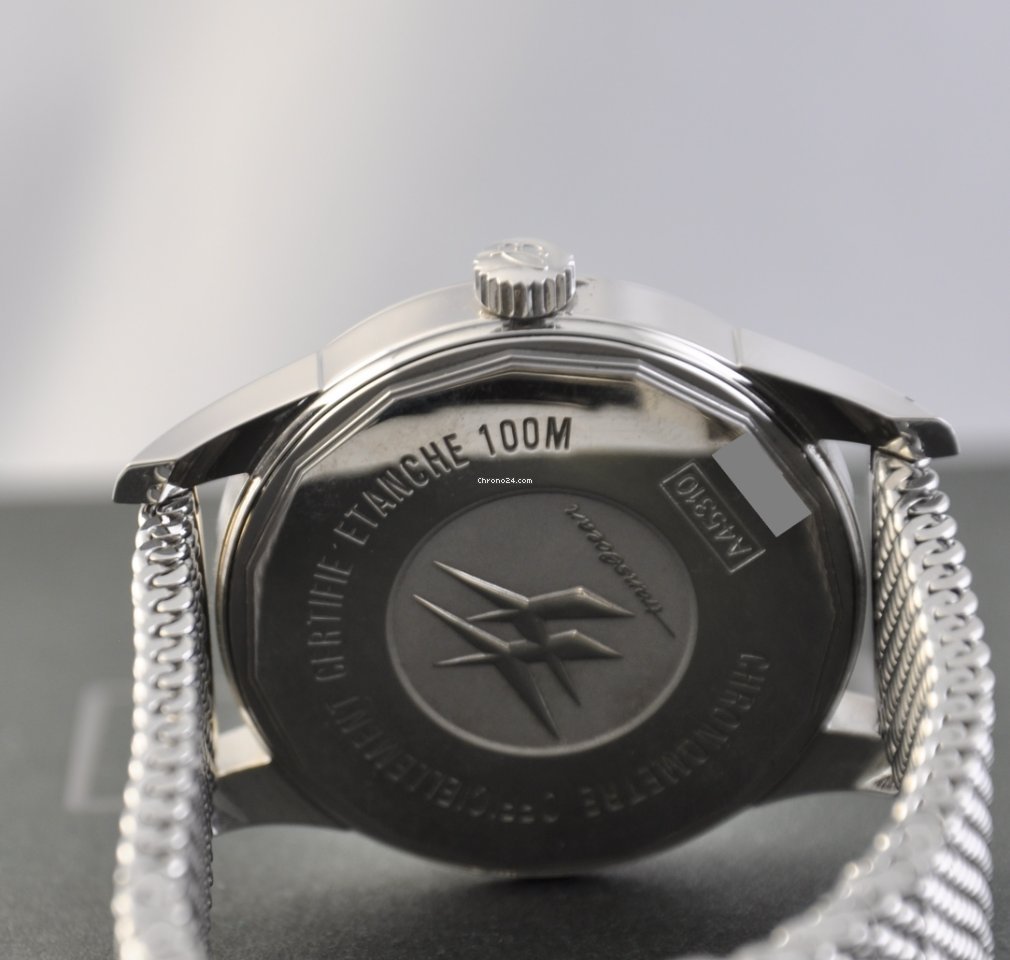 Breitling Transocean Day & Date Mens watch Unisex Automatic Steel A4531012 G751 154A Replica 8