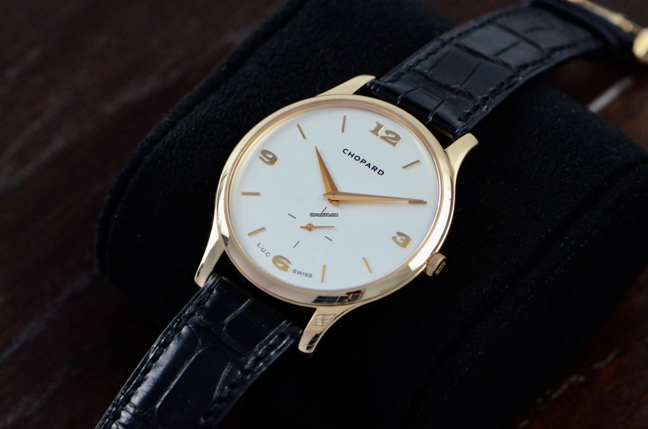IMG_9081 Chopard L.U.C Mens watch Unisex Automatic Rose gold 161920-5001 Replica 8
