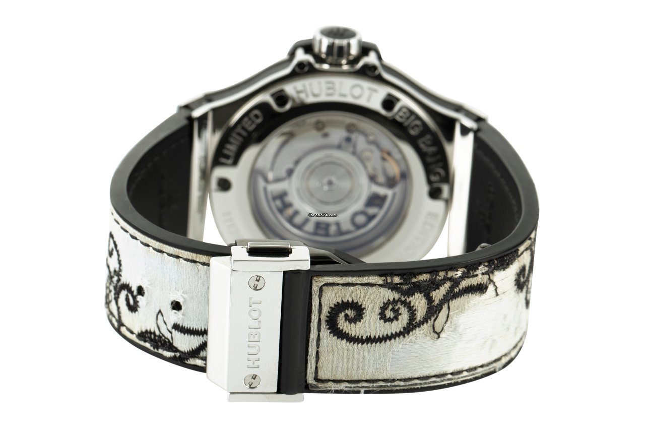 Hublot Big Bang Broderie Womens watch Automatic Steel 343.SS.6570.NRBSK.16 Replica 8