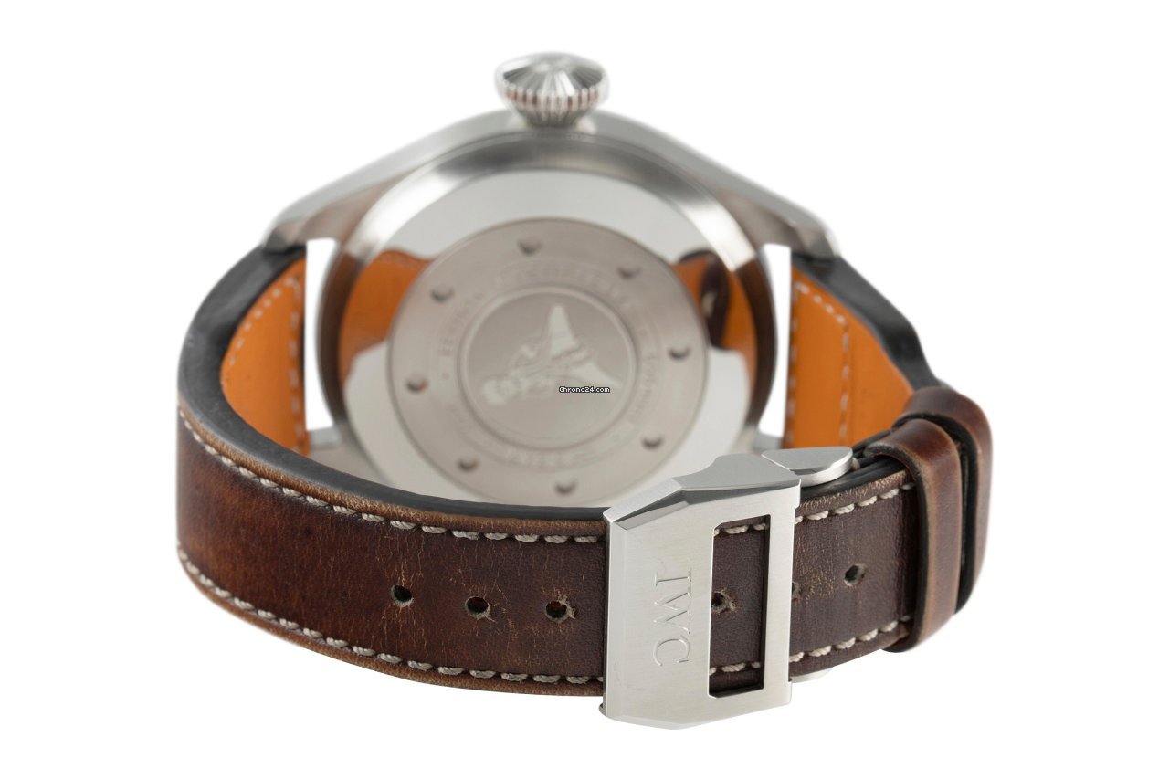 IMG_9081 IWC Big Pilot Mens watch Unisex Automatic Steel 5009 Replica 8
