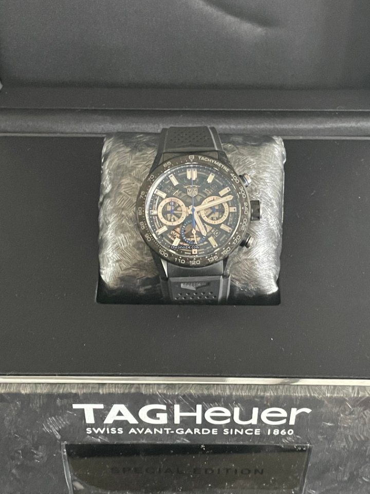 TAG Heuer Carrera Mens watch Unisex Automatic Carbon CBG2017.FT6143 Replica 8