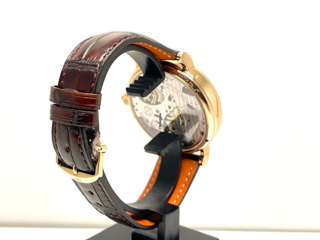 IWC Portofino Hand-Wound Manual winding Rose gold IW515104 Replica 8