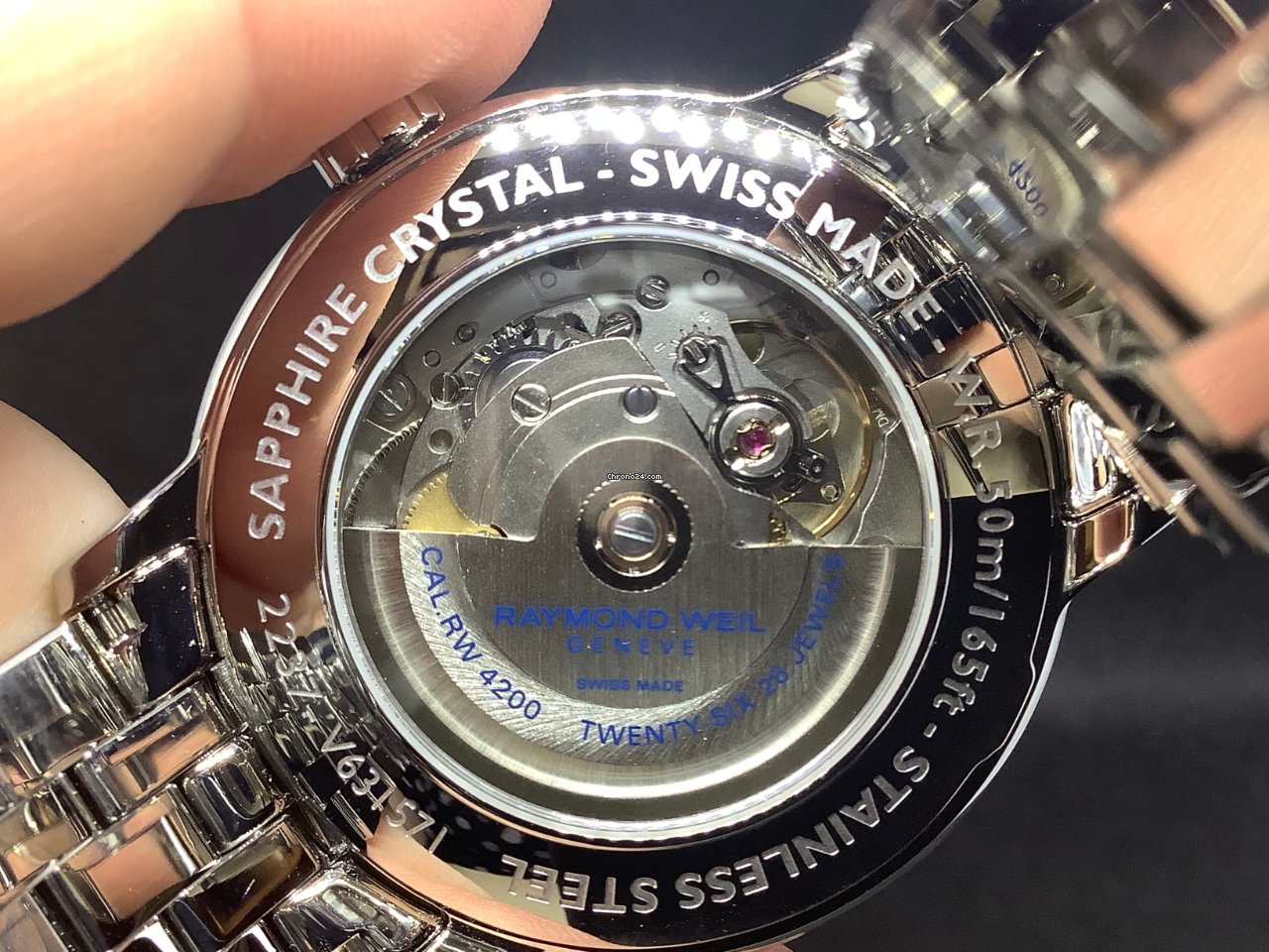 IMG_9081 Raymond Weil Mens watch Unisex Automatic Steel 2237-ST-20011 Replica 8
