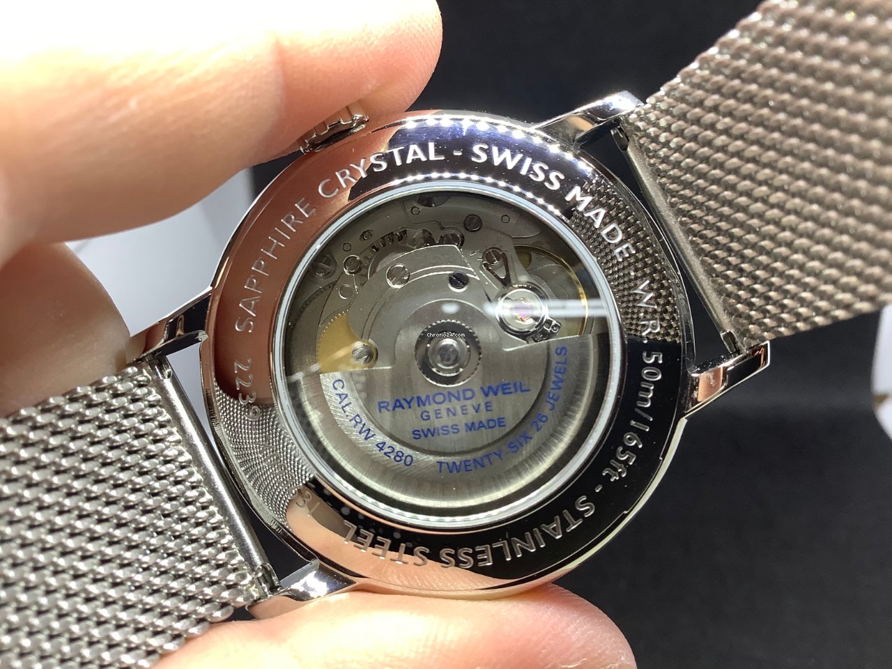 IMG_9081 Raymond Weil Maestro Mens watch Unisex Automatic Steel 2239M-ST-00609 Replica 8
