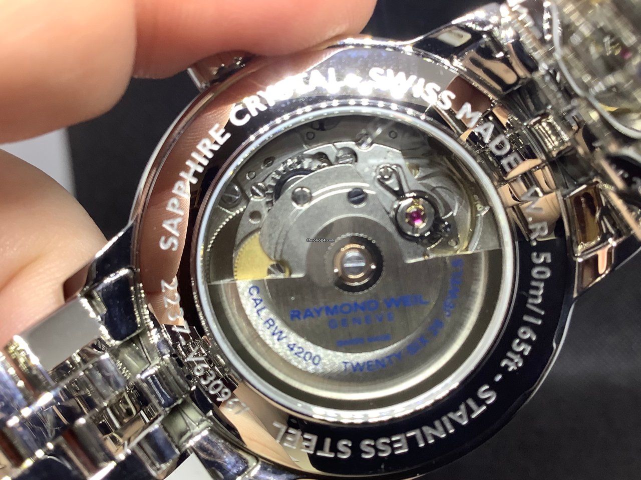 IMG_9081 Raymond Weil Mens watch Unisex Automatic Steel 2237-ST-30011 Replica 8