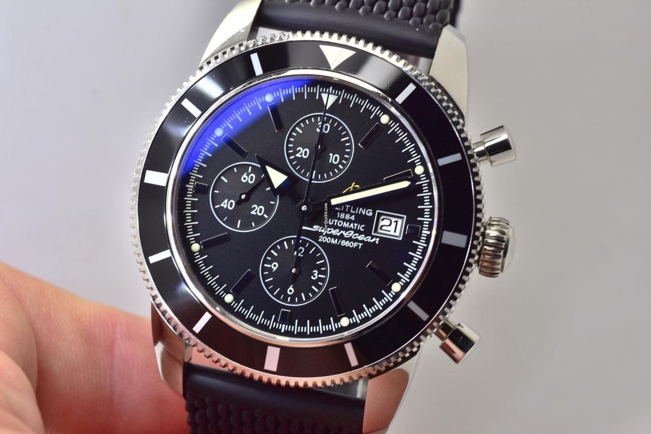 IMG_9081 Breitling Superocean Heritage Chronograph Automatic Steel A1332016 Replica 8