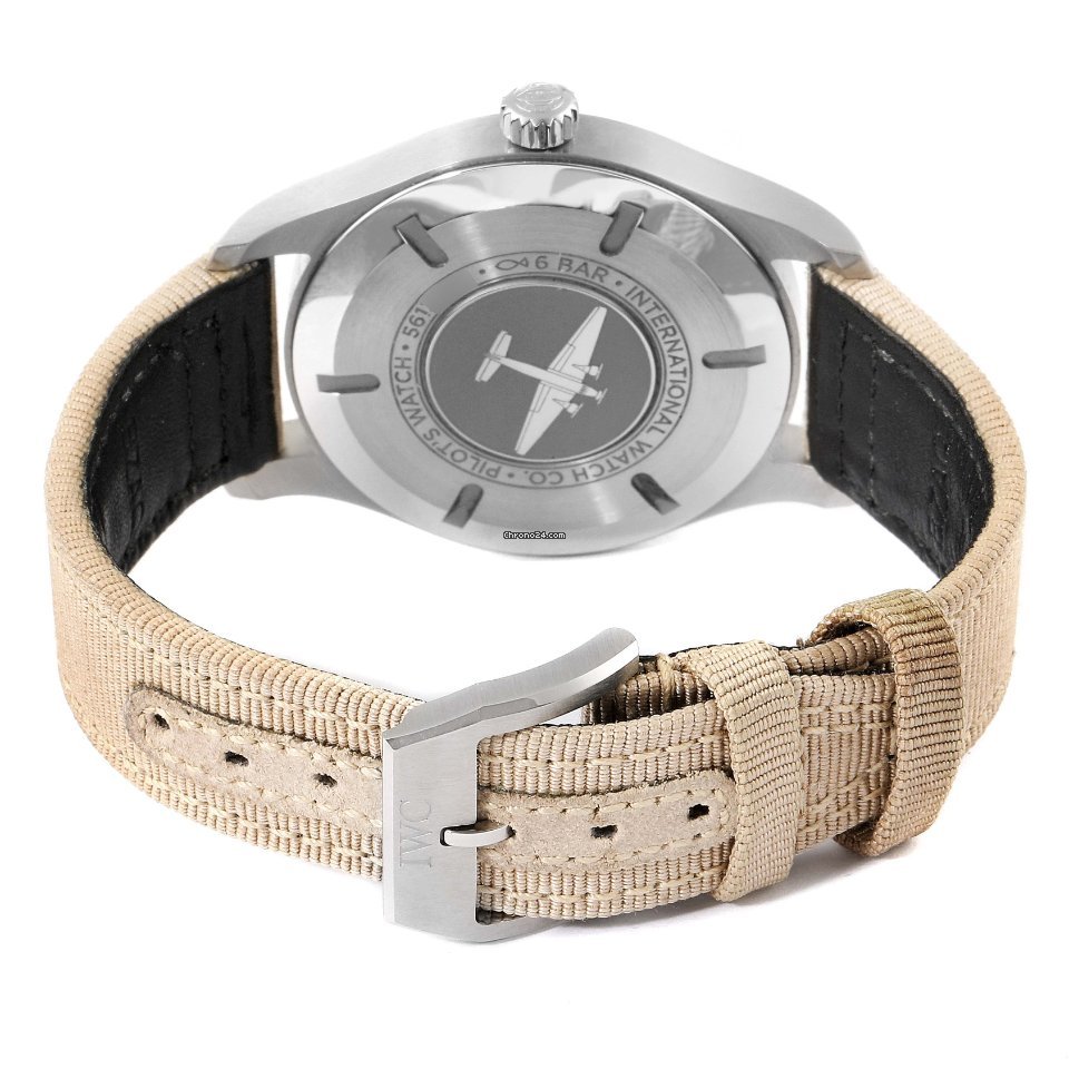 IMG_9081 IWC Pilot Mark Mens watch Unisex Automatic Steel IW327017 Replica 8