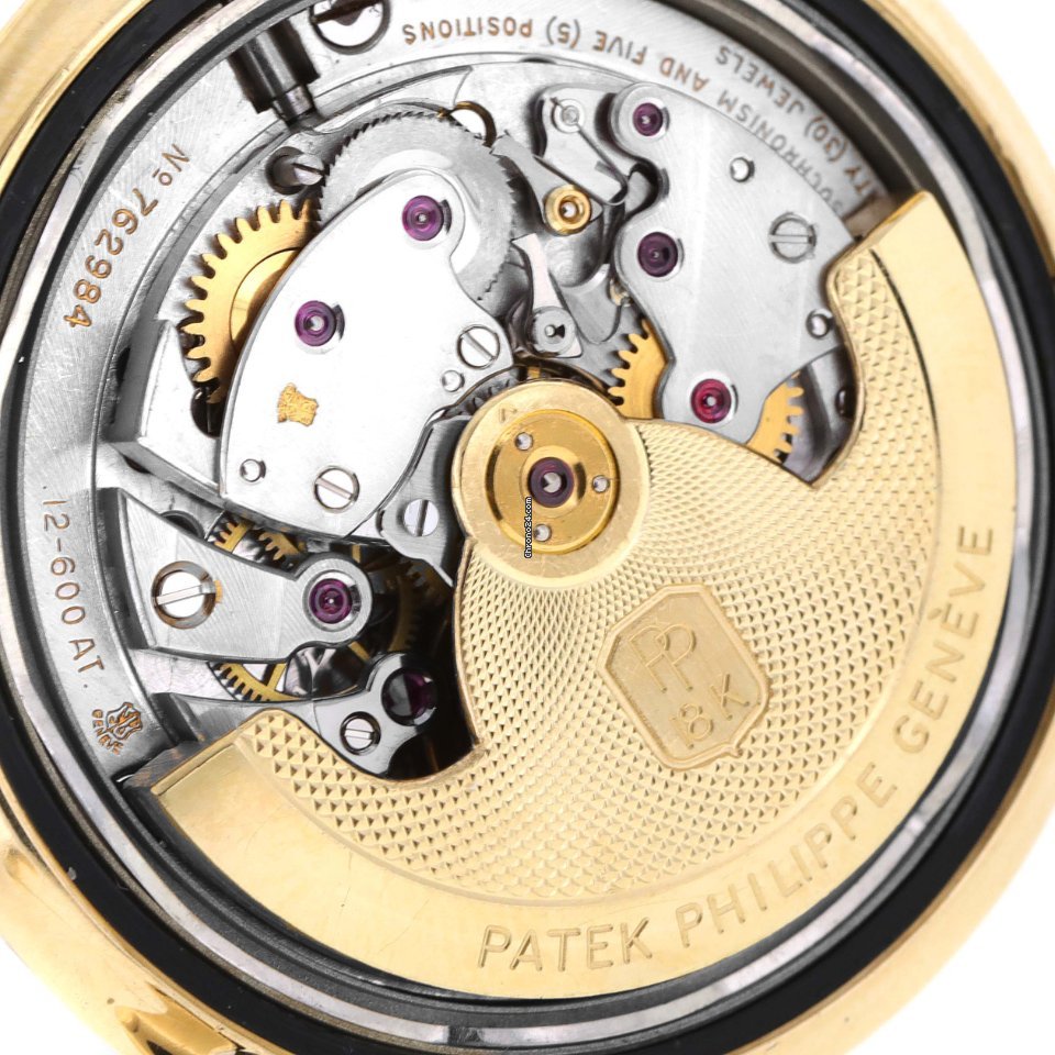 IMG_9081 Patek Philippe Calatrava Mens watch Unisex Automatic Yellow gold 2552 Replica 8