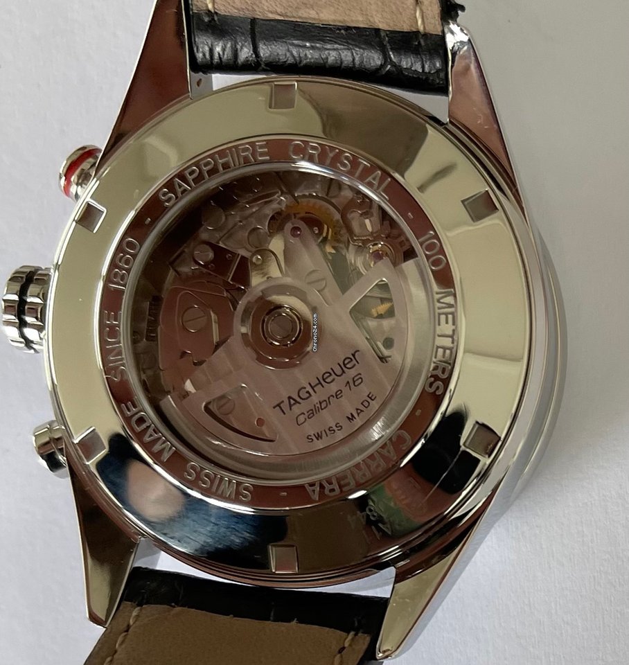 IMG_9081 TAG Heuer Carrera Calibre 16 Mens watch Unisex Automatic CV2A11 EEA0844 Replica 8