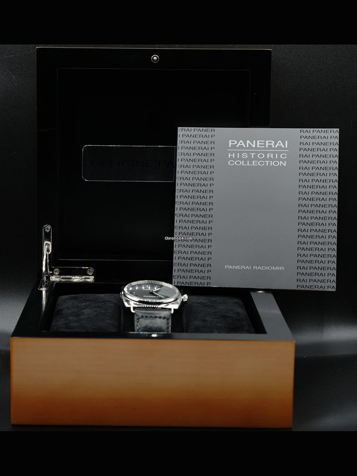 IMG_9081 Panerai Radiomir Mens watch Unisex Manual winding Steel PAM210 Replica 8