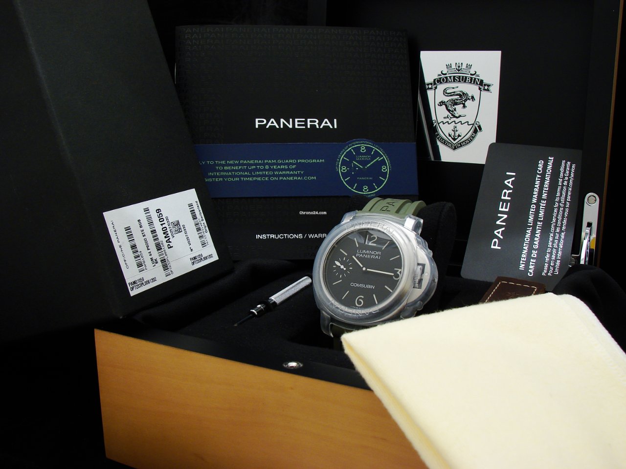 IMG_9081 Panerai Special Editions Manual winding Steel PAM 01059 Replica 8