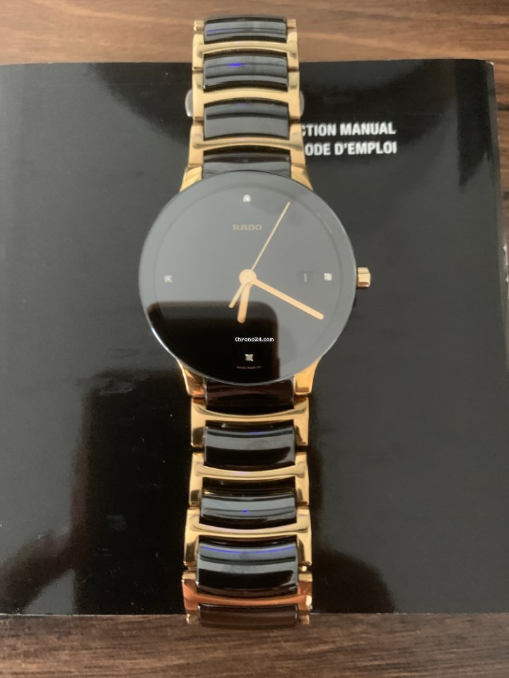 IMG_9081 Rado Centrix Mens watch Unisex Quartz Steel R30929712 Replica 8