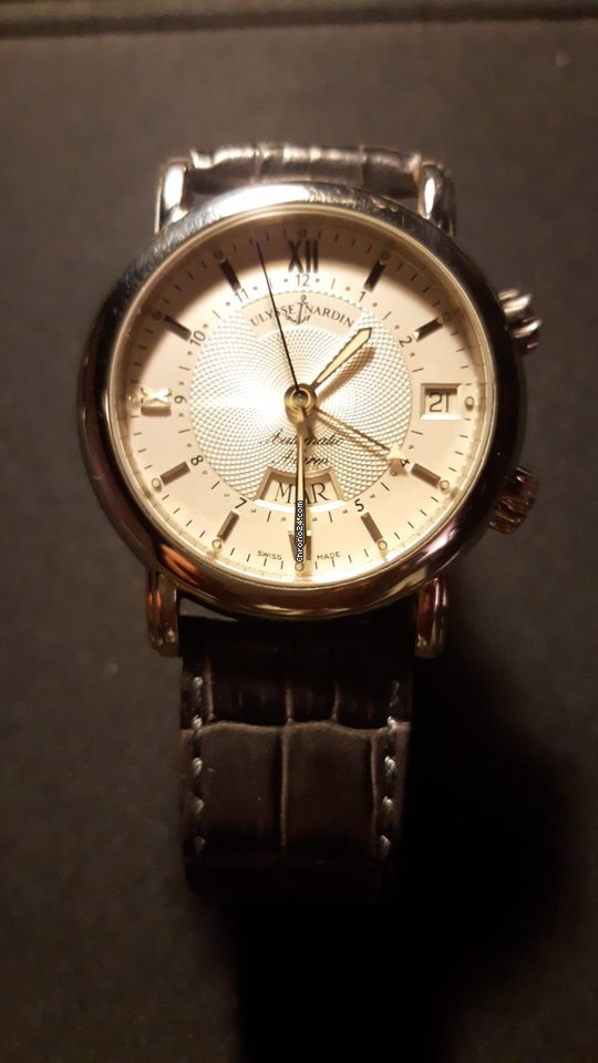 IMG_9081 Ulysse Nardin San Marco Mens watch Unisex Automatic Steel 603-77 1176 Replica 8