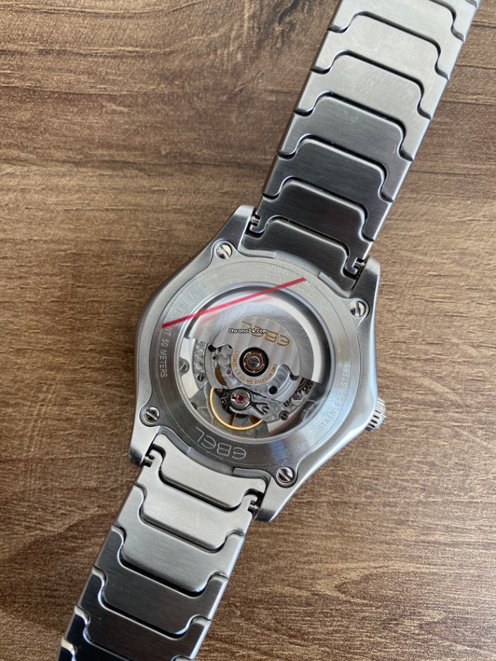 IMG_9081 Ebel Wave Mens watch Unisex Automatic Steel 1216266 Replica 8