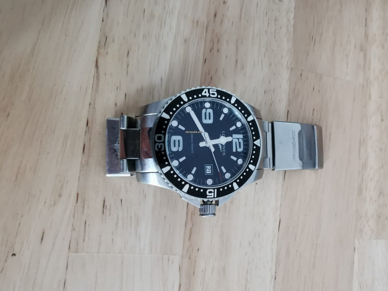 Longines HydroConquest Mens watch Unisex Quartz Steel L3.640.4 Replica 8