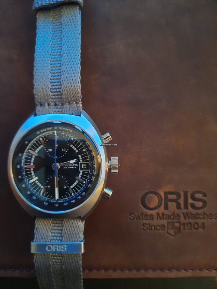 IMG_9081 Oris Chronoris Mens watch Unisex Automatic Steel 01 673 7739 4084-Set RS Replica 8