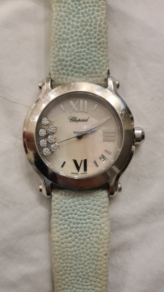 IMG_9081 Chopard Happy Sport Womens watch Quartz Steel 27 8475 Replica 8