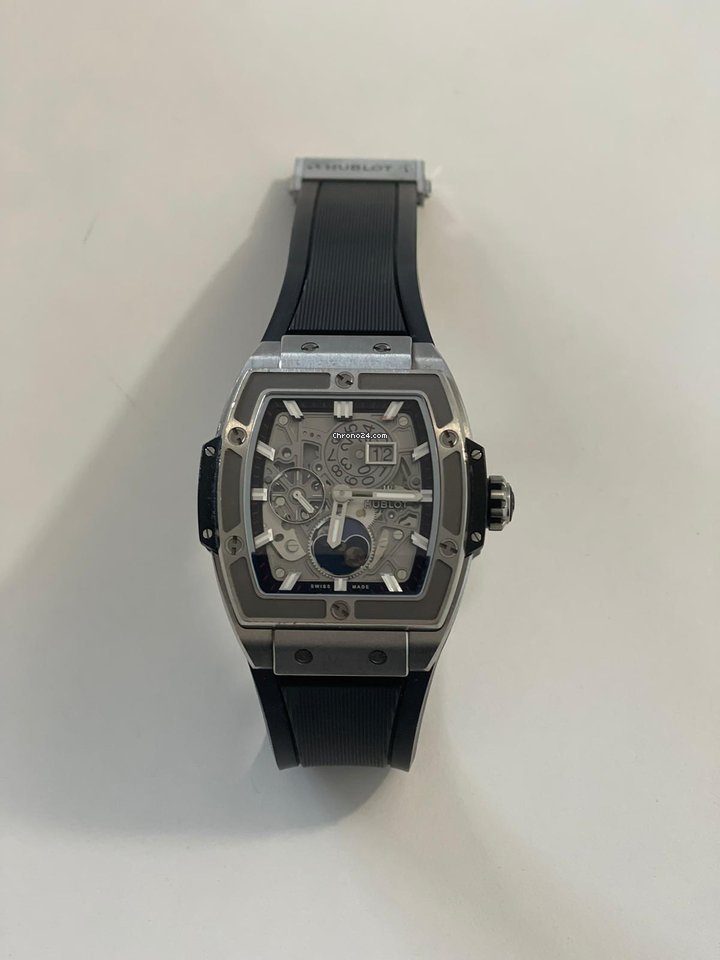 IMG_9081 Hublot Spirit of Big Bang Mens watch Unisex Automatic Titanium 601.NM.0173.LR Replica 8