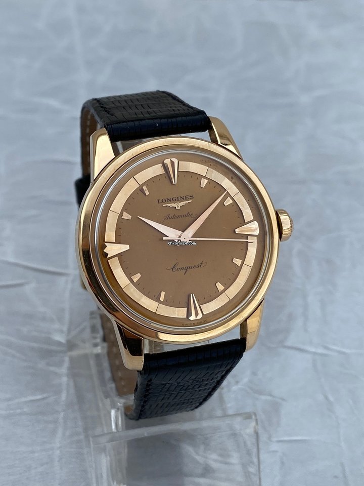 IMG_9081 Longines Conquest Automatic Yellow gold 9001 Replica 8