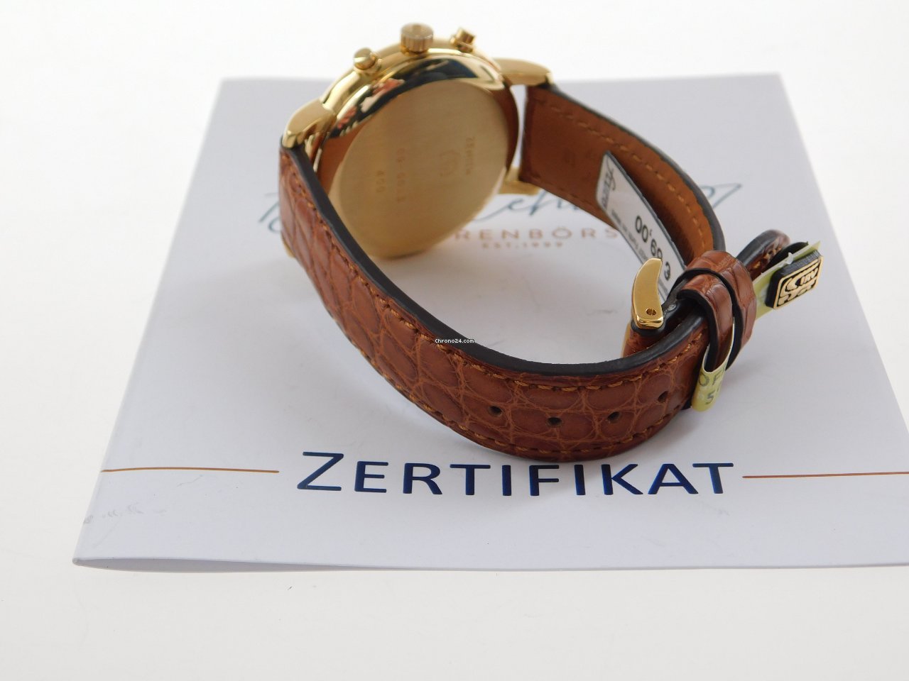 IMG_9081 Zenith El Primero Chronograph Mens watch Unisex Automatic Yellow gold 06-0023 Replica 8