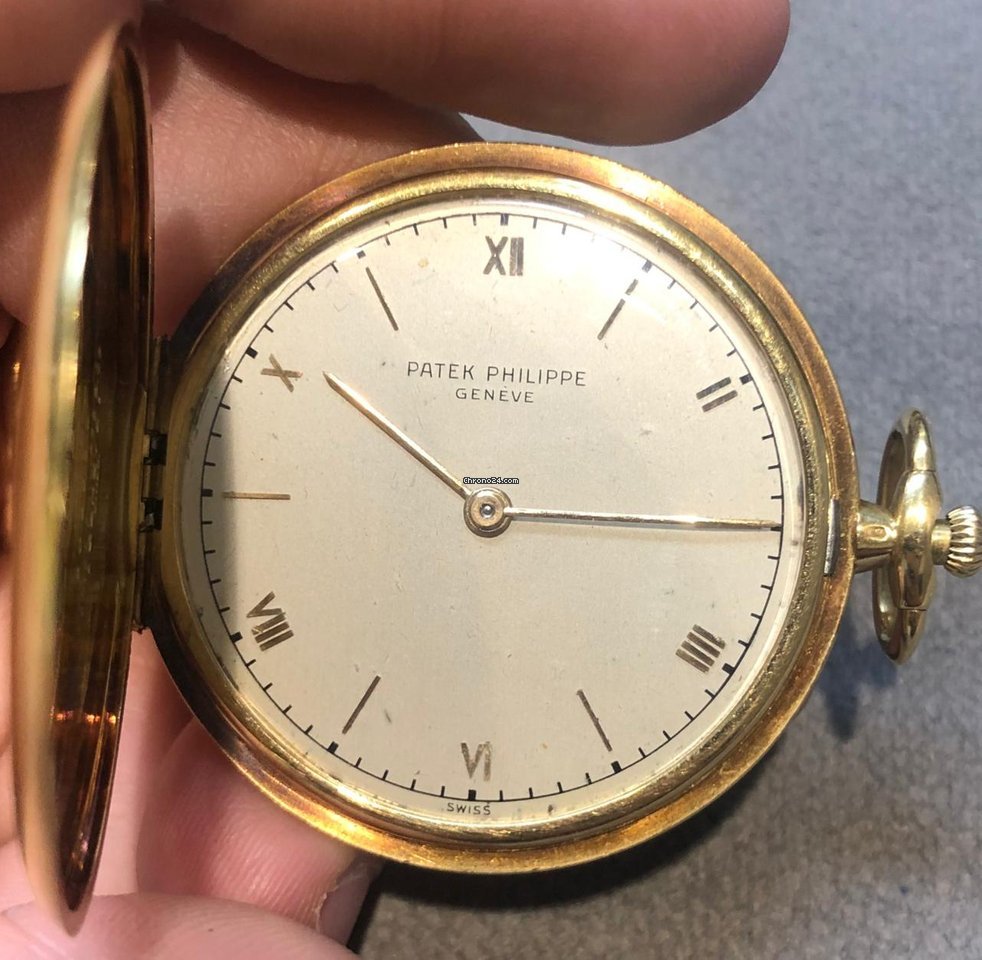 IMG_9081 Patek Philippe Vintage Manual winding Yellow gold 303959 Replica 8