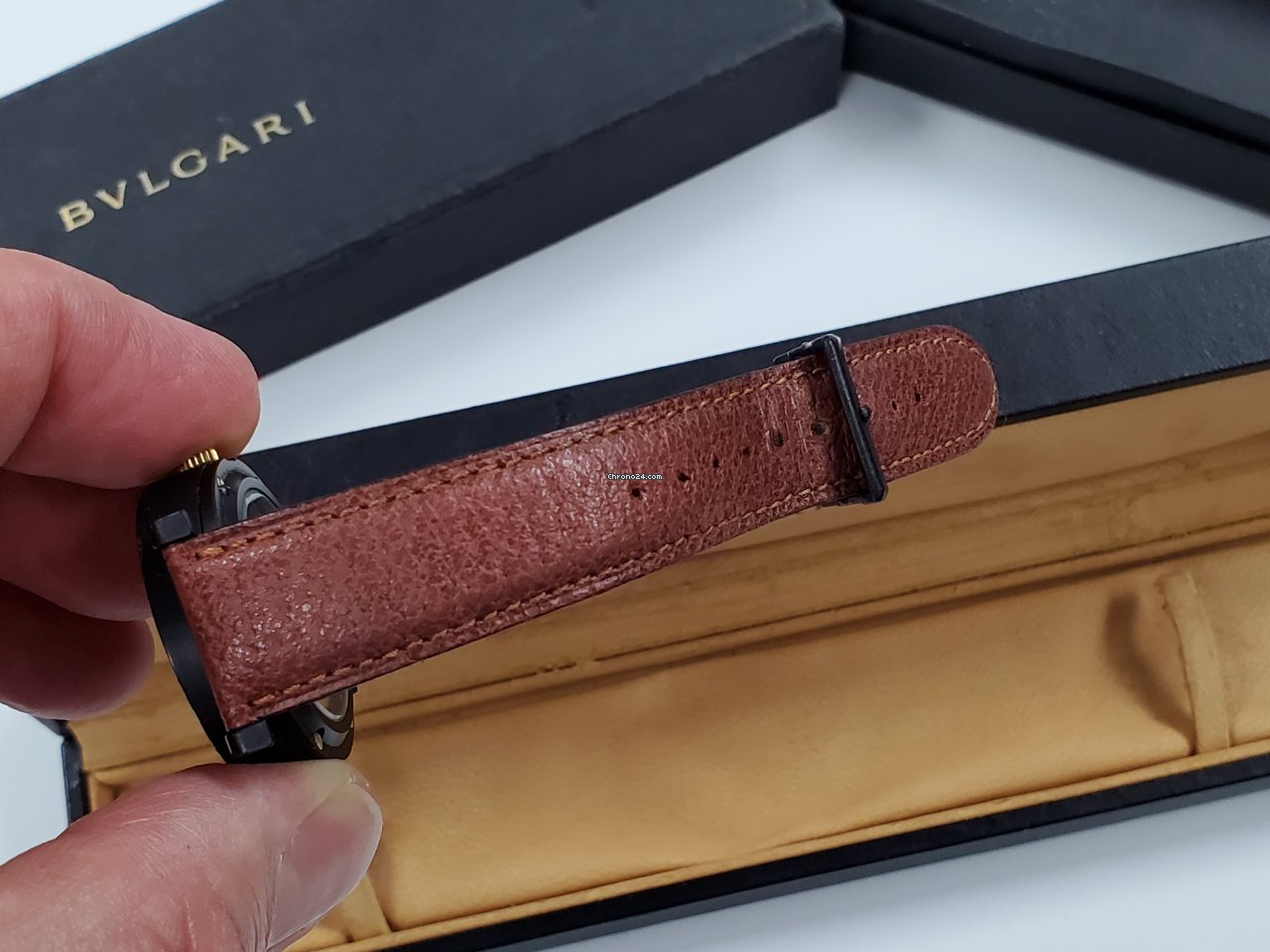 Bulgari Bulgari Mens watch Unisex Automatic Carbon BB33VLD Replica 8