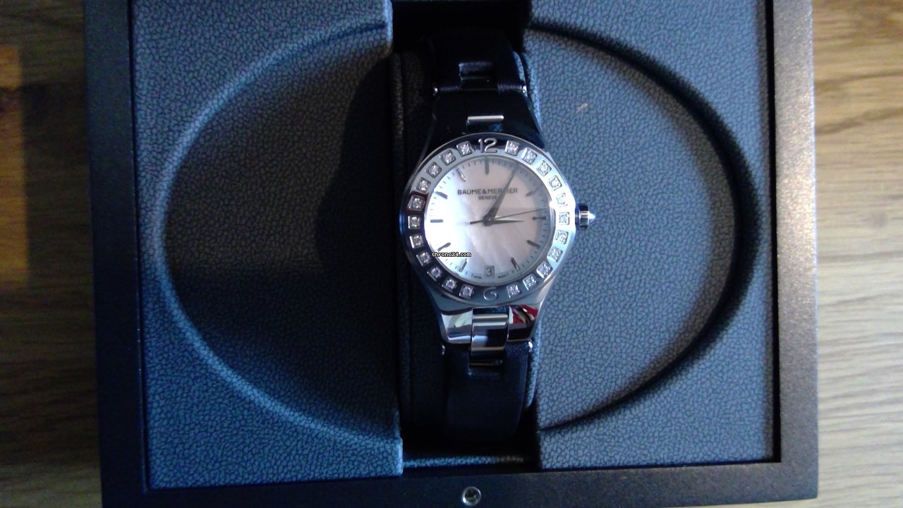 IMG_9081 Baume & Mercier Linea Womens watch Quartz Steel M0A10072 Replica 8