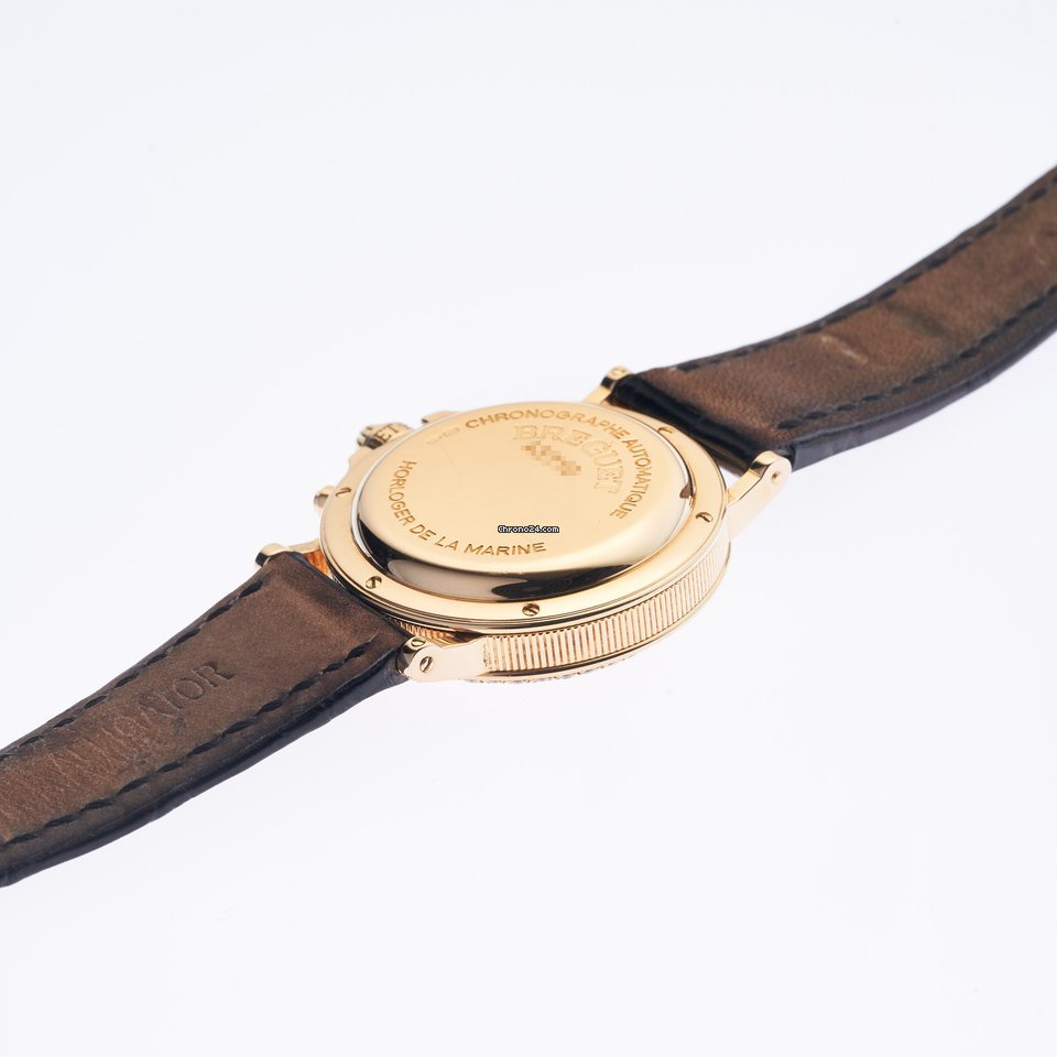 Breguet Marine Womens watch Automatic Yellow gold 4461BA 52 179DD Replica 8