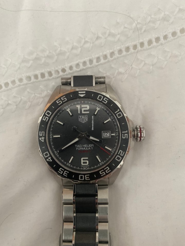 IMG_9081 TAG Heuer Formula 1 Calibre 5 Mens watch Unisex Automatic Steel WAZ2011.BA0843 Replica 8