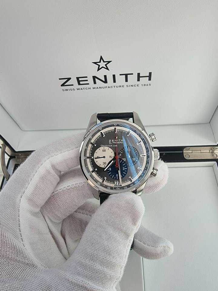 IMG_9081 Zenith El Primero 36000 VpH Mens watch Unisex Automatic Steel 03.2040.400 26.C496 Replica 8