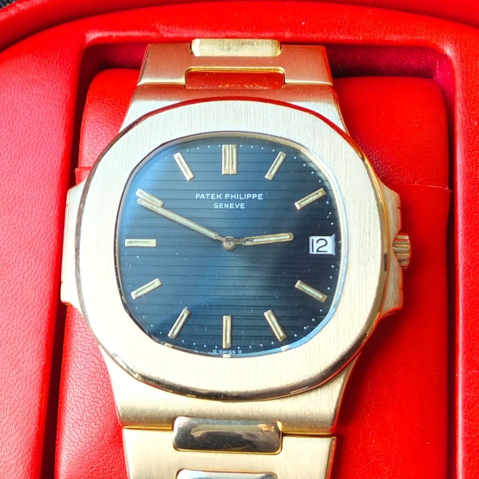 IMG_9081 Patek Philippe Nautilus Mens watch Unisex Automatic Yellow gold 3700 1 PP Nautilus GG Jumbo Replica 8