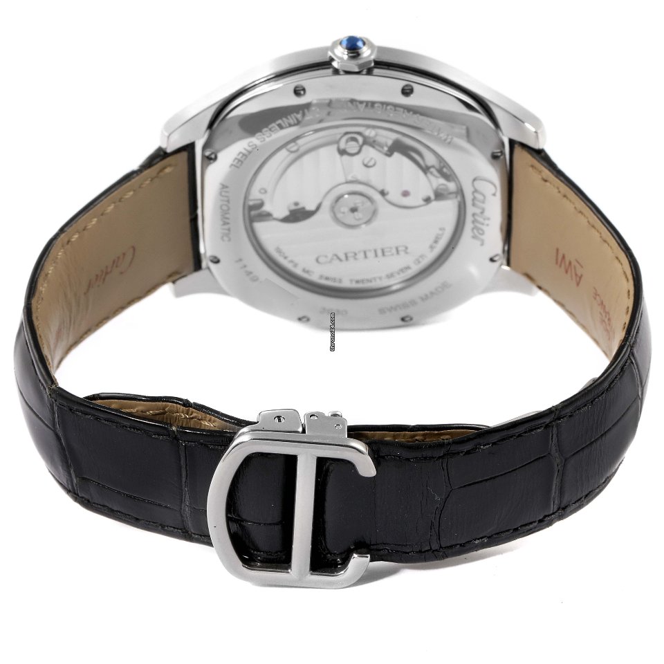 IMG_9081 Cartier Drive de Cartier Mens watch Unisex Automatic Steel WSNM0004 Replica 8