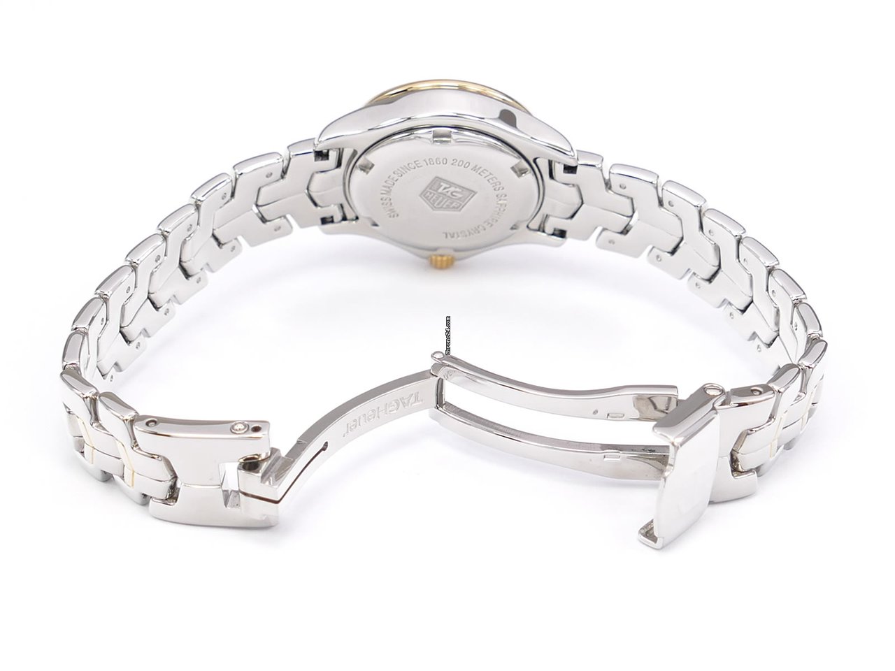 TAG Heuer Link Lady Womens watch Quartz Gold Steel WJF1352.BB0581 Replica 8