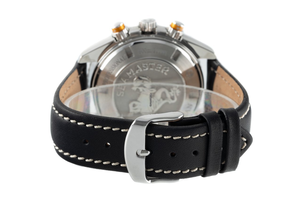 IMG_9081 Omega Seamaster Planet Ocean Chronograph Mens watch Unisex Automatic Steel 2918.50.82 Replica 8