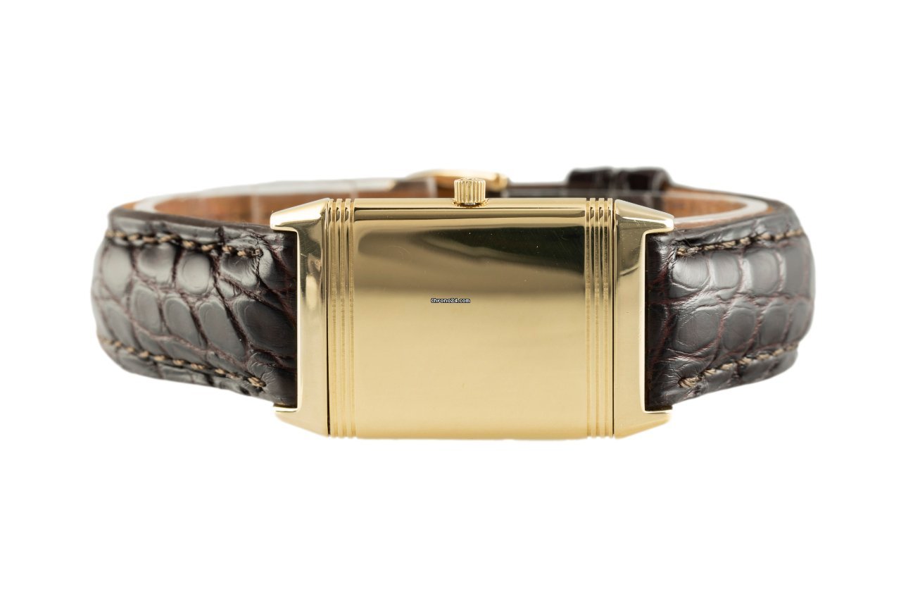 IMG_9081 Jaeger-LeCoultre Reverso Classique Mens watch Unisex Quartz Yellow gold 250.1.08 Replica 8