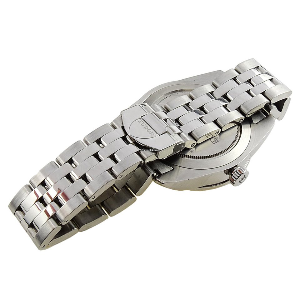 Tudor Glamour Double Date Mens watch Unisex Automatic Steel 57000 Replica 8