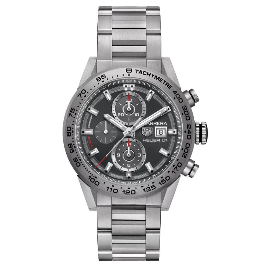 IMG_9081 TAG Heuer Carrera Calibre HEUER 01 Mens watch Unisex Automatic Titanium CAR208Z.BF0719 Replica 8