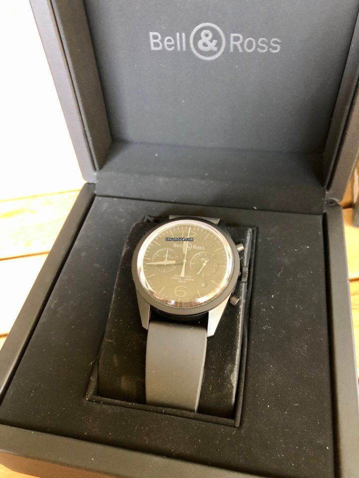 Bell & Ross Vintage Mens watch Unisex Automatic Steel BR 126 Replica 8