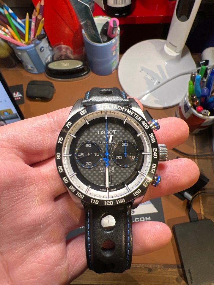 Tissot PRS 516 Mens watch Unisex Automatic Steel T100.427.16.201.00 Replica 8